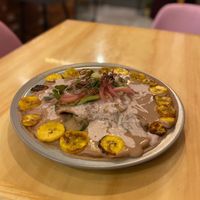 Enfrijoladas  at Coco y El Alacrán Café in Puebla