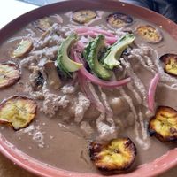 enfrijoladas  at Coco y El Alacrán Café in Puebla