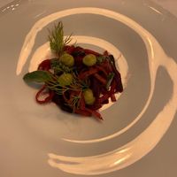 Vegetable spaghetti at Resto René in Villajoyosa