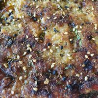 Chickpea pancake at Hotel Pension Tyrol in Telfs
