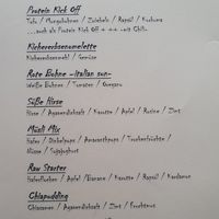 Vegan breakfast menu ❤️ at Hotel Pension Tyrol in Telfs