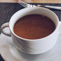 Tomato soup at Hotel Pension Tyrol in Telfs