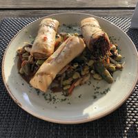 Teriyaki veggie rolls  at Hotel Pension Tyrol in Telfs