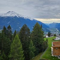 View from the balcony at Hotel Pension Tyrol in Telfs
