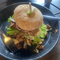 Pulled Jackfruit Burger   at Road Stop in Dortmund