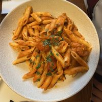 VEGAN PENNE ARRABBIATA   at Mondo in Coatbridge
