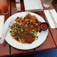 Yummy tofu scramble at Silk City in Philadelphia