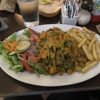 Asian Vegetarian Rice  at Vista Verde Restaurant in Quepos