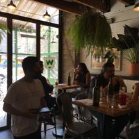 Table seating, at Westville - Hell's Kitchen in New York City