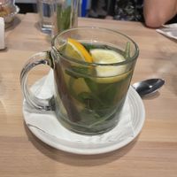 Fresh “health tea"  at Westville - Hell's Kitchen in New York City