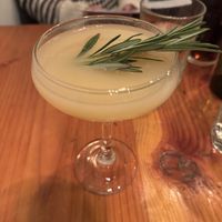 Rosemary mocktail  at Westville - Hell's Kitchen in New York City