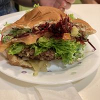 Avocado beetroot burger at VEGANBURG - Eunos Flagship Outlet in East Singapore