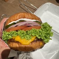 Patty let the burger down  at VEGANBURG - Eunos Flagship Outlet in East Singapore