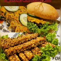 Lemak burg at VEGANBURG - Eunos Flagship Outlet in East Singapore