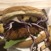 Seasonal Truffle Bello burger at VEGANBURG - Eunos Flagship Outlet in East Singapore