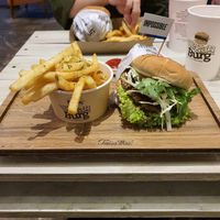 Impossible burg at VEGANBURG - Eunos Flagship Outlet in East Singapore