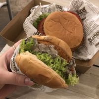 Creamy shrooms burger at VEGANBURG - Eunos Flagship Outlet in East Singapore