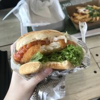 chilli krab at VEGANBURG - Eunos Flagship Outlet in East Singapore