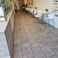 Inside dining at Hummus Republic in Santa Clarita