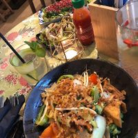 Udon noodles at Chay Vegan Asian Kitchen in Hamburg
