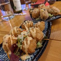 Starter (crispy tofu) at Chay Vegan Asian Kitchen in Hamburg