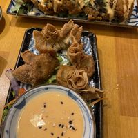 Fried wantans  at Chay Vegan Asian Kitchen in Hamburg