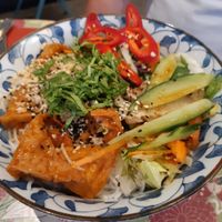 main / spicy bowl at Chay Vegan Asian Kitchen in Hamburg