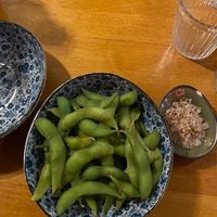 Edamame (~5€)  at Chay Vegan Asian Kitchen in Hamburg