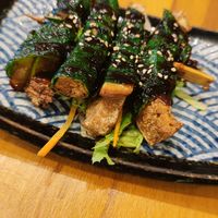 Tofu and mushroom at Chay Vegan Asian Kitchen in Hamburg