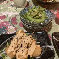 Edemame and tofu  at Chay Vegan Asian Kitchen in Hamburg