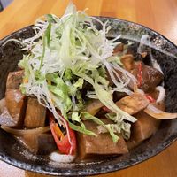 Udonnudeln mit eingelegter Aubergine und Tofu  at Chay Vegan Asian Kitchen in Hamburg