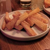 Yuca fries 🍟 at Berimbau Brazilian Kitchen in New York City