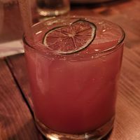Guava Caipirinha at Berimbau Brazilian Kitchen in New York City
