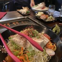 Tofu salad at Wagyu-Ya on Chevron in Surfers Paradise