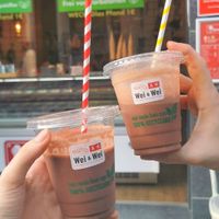 Almond Milk Shakes at Wei&Wei Eiswerkstatt in Aachen