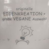 Advertisement at Wei&Wei Eiswerkstatt in Aachen