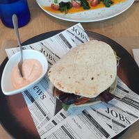 Indian Burger at Banaras in Alicante