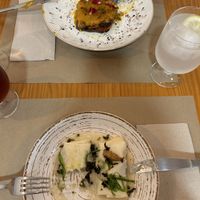 Asian Rolls & Moussaka   at Banaras in Alicante