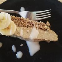 Raw dessert at Andorinha do Mar in Budens