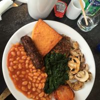 Vegan breakfast!  at The Real Food Cafe in Tyndrum