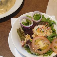 Side Salad at The Real Food Cafe in Tyndrum