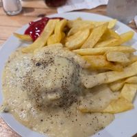 Vegan haggis at The Real Food Cafe in Tyndrum