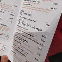 Vegan options! at The Real Food Cafe in Tyndrum