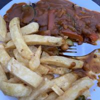 Chi pea curry at The Real Food Cafe in Tyndrum