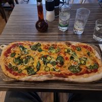Pizza Rustica at Cozze Restaurants in Pangbourne