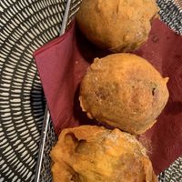 Batata vada at 2 Fat Indians in Cannington