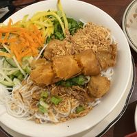 Noodle something, don't remember the name at Thuyen Vien in Anaheim