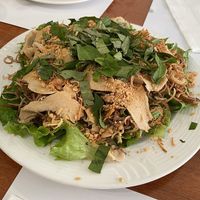 Banana Flower Chicken Salad at Thuyen Vien in Anaheim