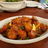 Orange chicken at Thuyen Vien in Anaheim