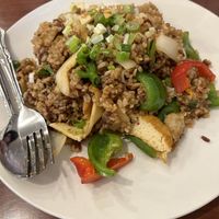 Thai fried rice  at Thuyen Vien in Anaheim